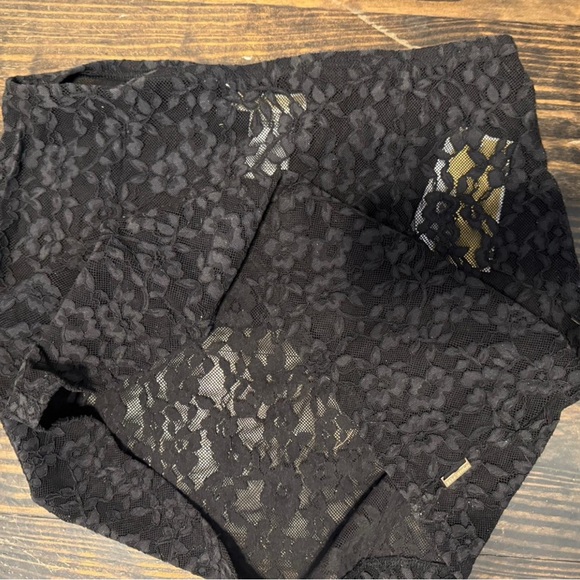 Michael Kors Black Lace Mini Skirt - Picture 5 of 5